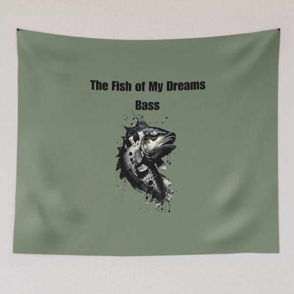 Item preview, Copy of Copy of The Fish of My Dreams Bass designed and sold by Pickmash.