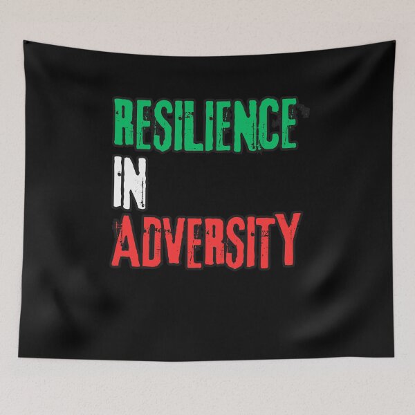 Item preview, Resilience in Adversity – Mental Strength Quote Shirt designed and sold by TeeeCrafted.