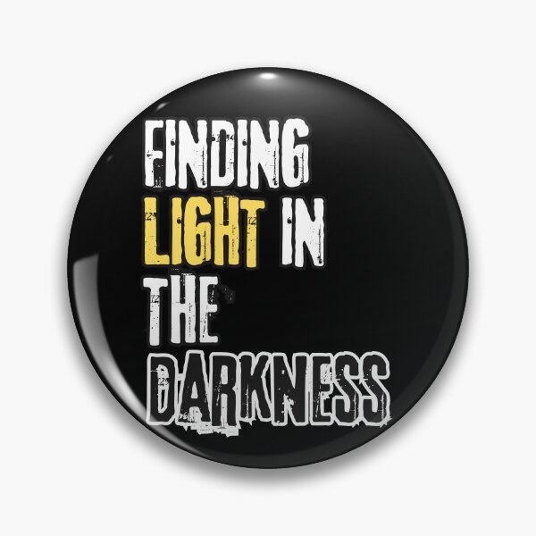Item preview, Finding Light in the Darkness – Hope and Strength Quote Shirt designed and sold by TeeeCrafted.