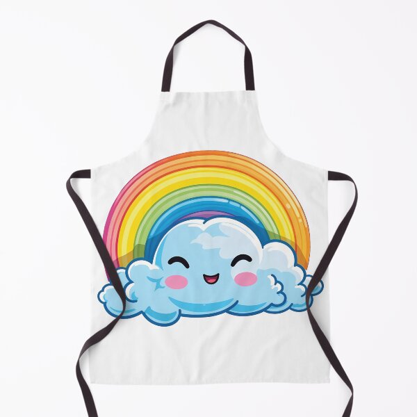 Item preview, Blissful Weather | Kawaii Rainbow and Happy Cloud | Playful Positivity designed and sold by PopPopGfx.