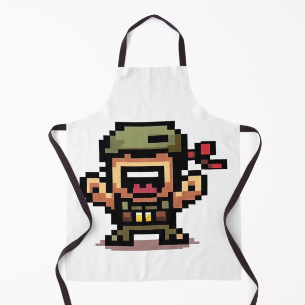 Item preview, Happy soldier pixel art designed and sold by PexelBoi.
