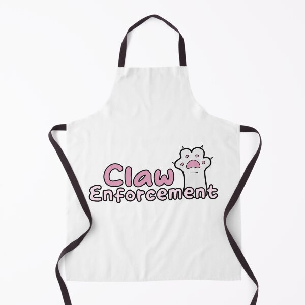 Item preview, Paw Enforcement - Funny White Cat designed and sold by ZigerBlitz.