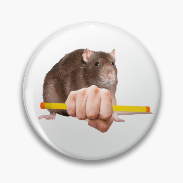 Item preview, Groan tube Noise Tube Rat Ratto Meme Gift Sticker Rat Lover designed and sold by Jade Glazsher.