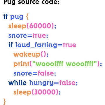 Artwork thumbnail, Pug source code by Pug-Obsession