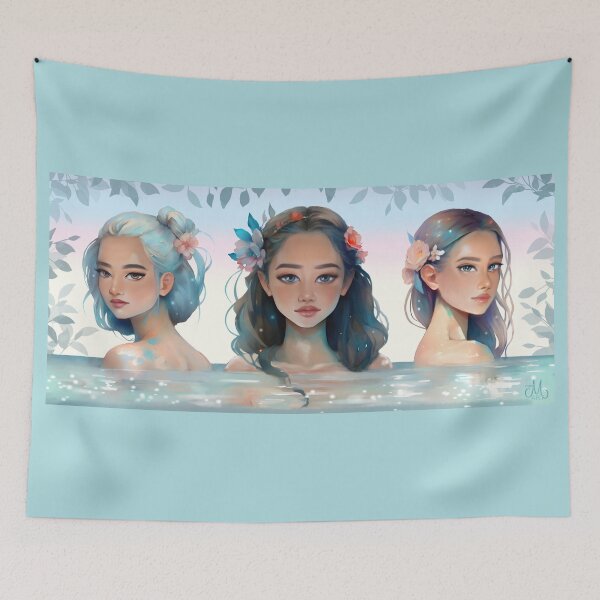Item preview, Three Mermaids designed and sold by wilhelmina91.