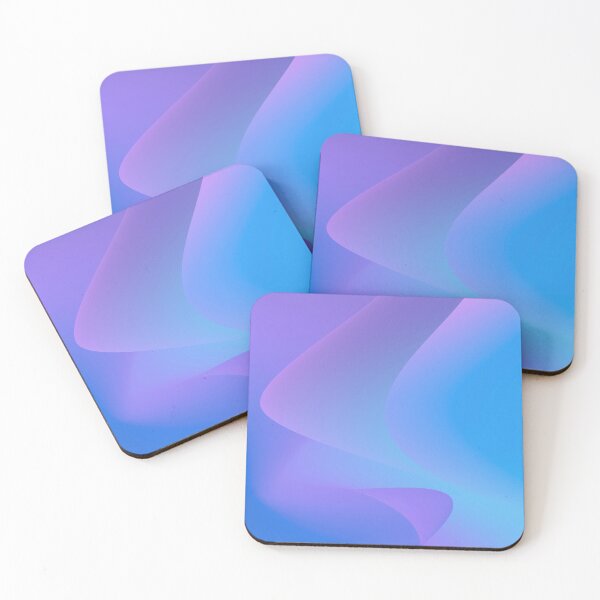 Item preview, surreal design, fusion of light blue, pink, purple and blue colors designed and sold by gredadesigns.