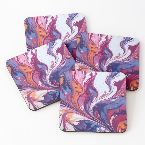 Item preview, Fluidity in Ink II: Abstract Marbled Explorations designed and sold by InsaneLEDP.