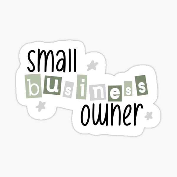 Item preview, Small Business Owner - GREEN designed and sold by The K in KC Designs.