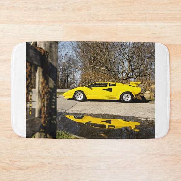 Item preview, Yellow Countach In the countryside designed and sold by Type35Photo.