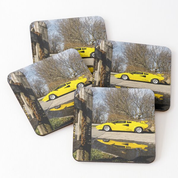 Item preview, Yellow Countach In the countryside designed and sold by Type35Photo.