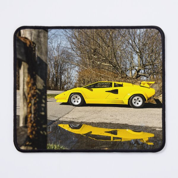 Item preview, Yellow Countach In the countryside designed and sold by Type35Photo.