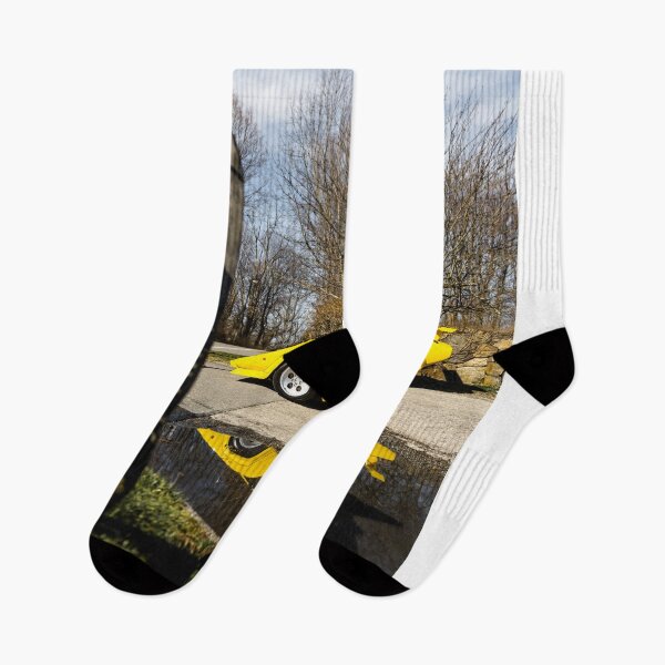 Item preview, Yellow Countach In the countryside designed and sold by Type35Photo.