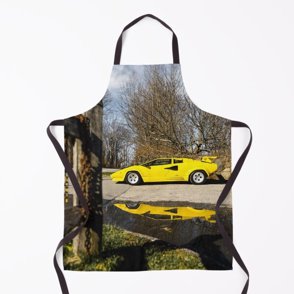 Item preview, Yellow Countach In the countryside designed and sold by Type35Photo.