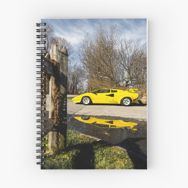 Item preview, Yellow Countach In the countryside designed and sold by Type35Photo.