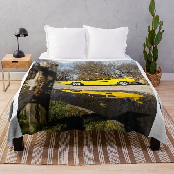 Item preview, Yellow Countach In the countryside designed and sold by Type35Photo.