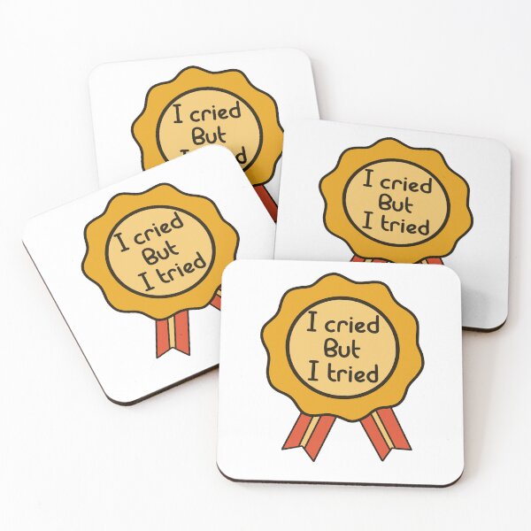 Item preview, I cried but I tried medal designed and sold by Katerhi.