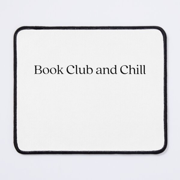 Item preview, Book Club and Chill Simple designed and sold by rachelastroh.