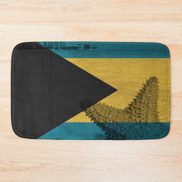 Item preview, Bahamas Flag: a Tropical Paradise! designed and sold by EclecticCharm.