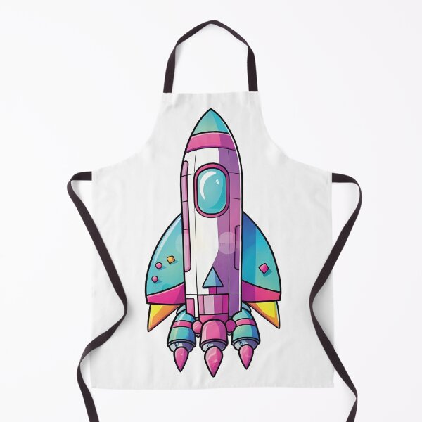 Item preview, Magical Kawaii Rocket Ship | Dreamy Cosmic Journey designed and sold by PopPopGfx.