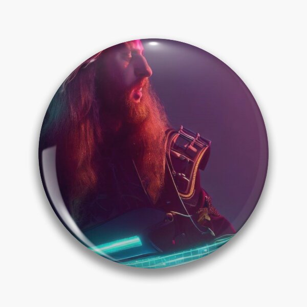 Item preview, neon guitarist designed and sold by Witty-Kids.