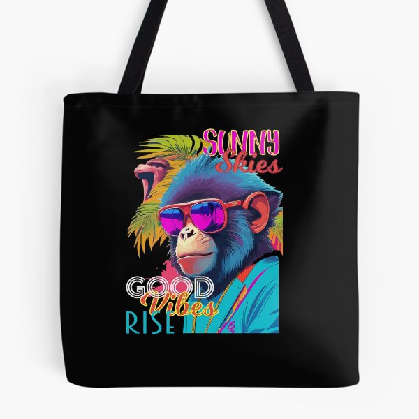 Item preview, Summer Retro Neon Ape Design designed and sold by The Funscape Store.