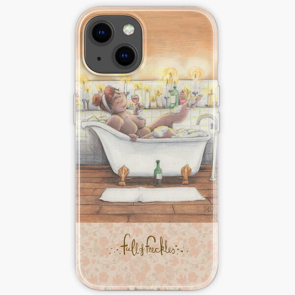 A little me-time iPhone Soft Case