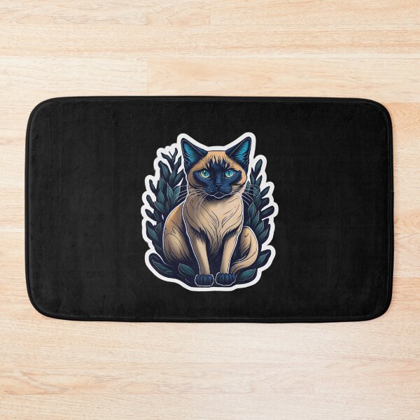 Item preview, Siamese Cat (Sticker and Print Out) designed and sold by Sir Elgin Ortiz.