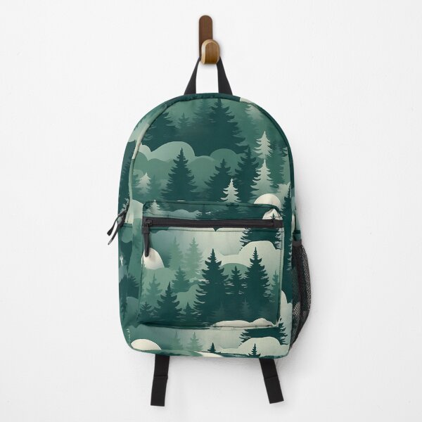 Item preview, Green Misty Trees designed and sold by FrostedPeaks.