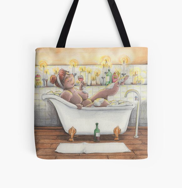 A little me-time All Over Print Tote Bag