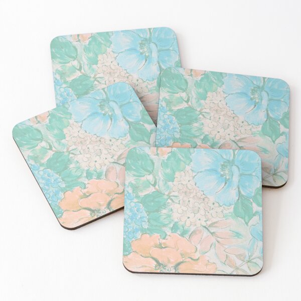 Item preview, calming flowers in soft tones designed and sold by gredadesigns.