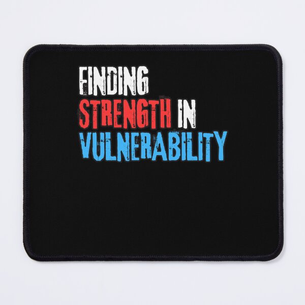 Item preview, Finding Strength in Vulnerability – Emotional Resilience Quote Shirt designed and sold by TeeeCrafted.