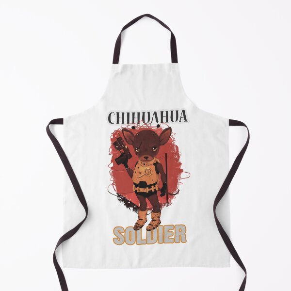 Item preview, CHIHUAHUA SOLDIER designed and sold by LUISTAFUR-STORE.