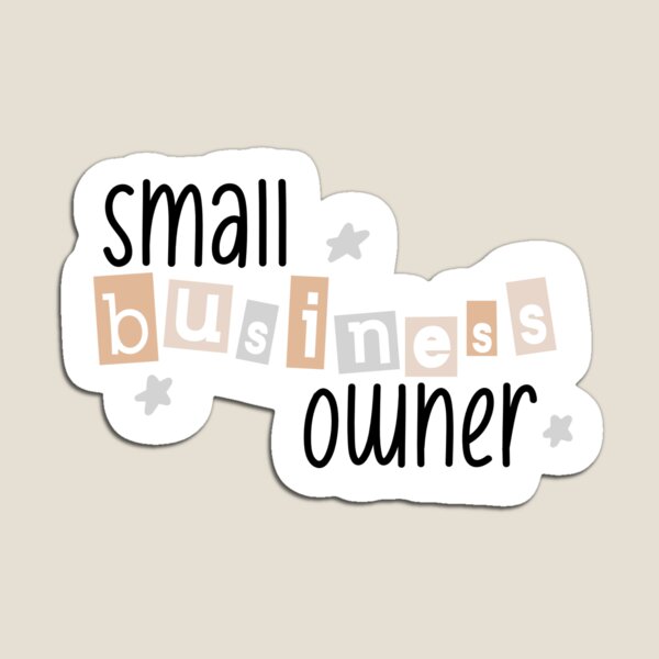 Item preview, Small Business Owner - ORANGE designed and sold by The K in KC Designs.