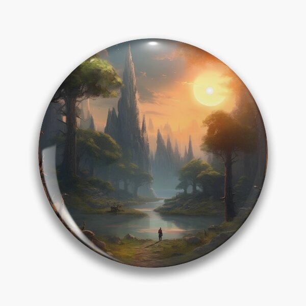 Item preview, Forest art, Nature Decor, Landscape artwork designed and sold by PlatinumOnyx.