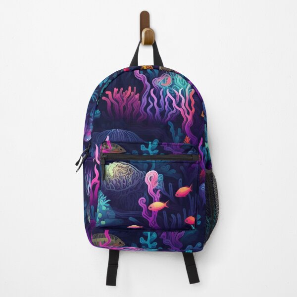 Item preview, Fluorescent underwater world pattern designed and sold by enipra.