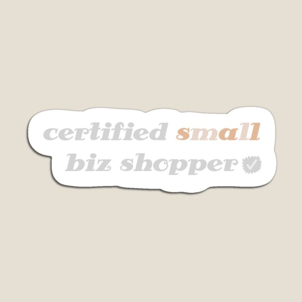 Item preview, Certified Small Biz Shopper designed and sold by The K in KC Designs.