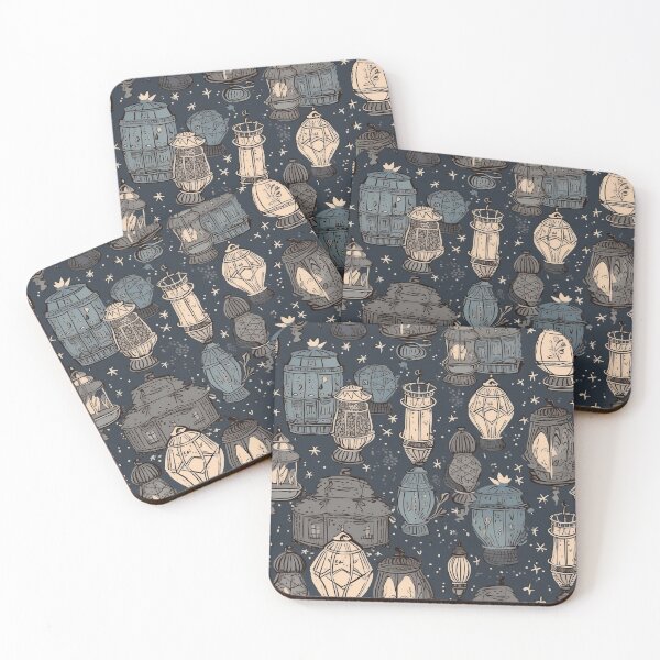 Item preview, Delightful Night Lights in Starry Skies designed and sold by MuseMavenDesign.