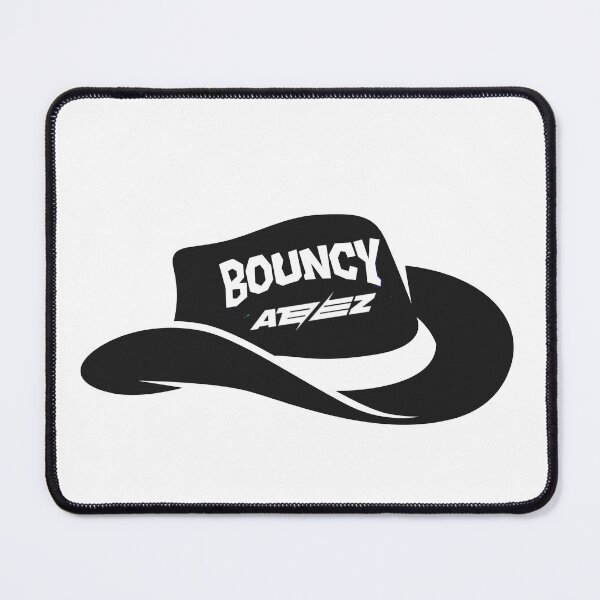 Item preview, ATEEZ(에이티즈) BOUNCY Cowboy hat (BLACK) designed and sold by CharliBluu.