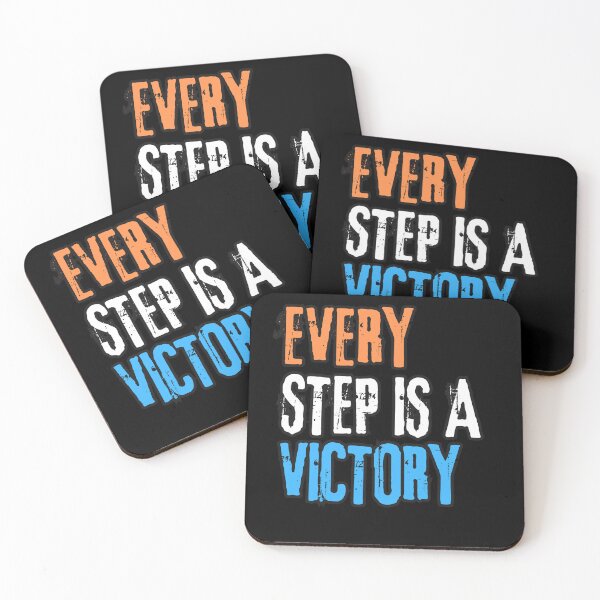 Item preview, Every Step Is a Victory – Progress and Motivation Shirt designed and sold by TeeeCrafted.