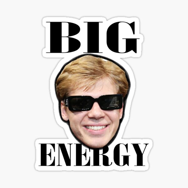 BDE: Big Dio Energy' Sticker