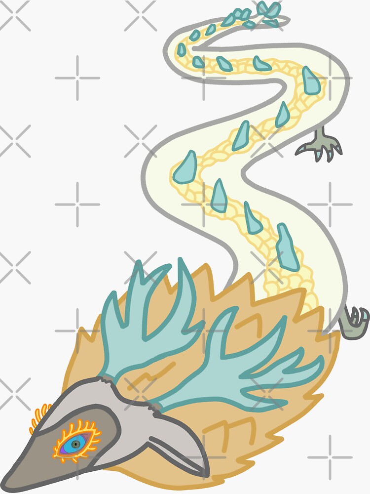 Zelda Tears of the Kingdom: Dragon Sticker Sheets by Gwen