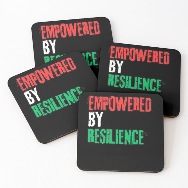 Item preview, Empowered by Resilience – Strength and Motivation Quote Shirt designed and sold by TeeeCrafted.