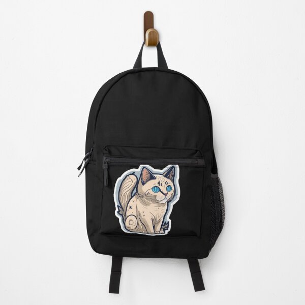 Item preview, Siamese Cat (Sticker and Print Out) designed and sold by Sir Elgin Ortiz.