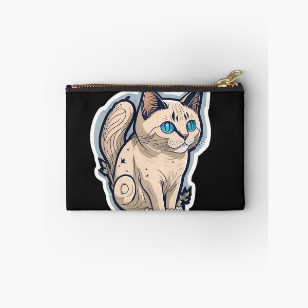 Item preview, Siamese Cat (Sticker and Print Out) designed and sold by Sir Elgin Ortiz.