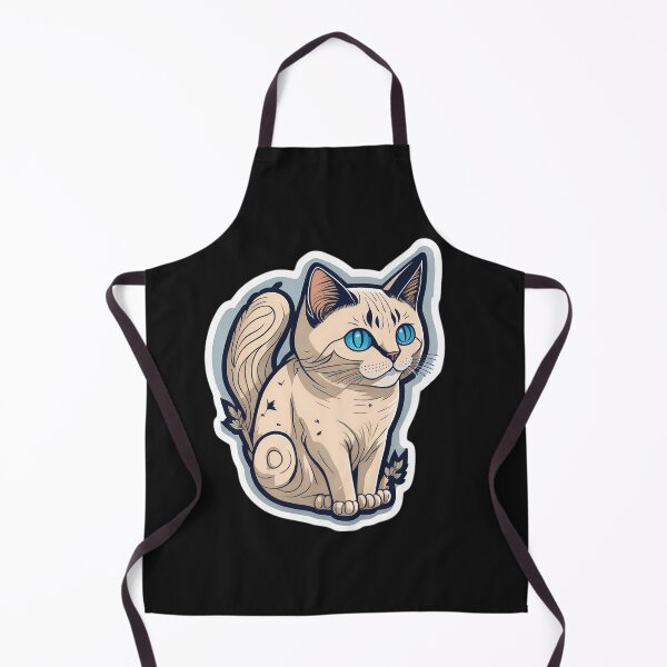 Item preview, Siamese Cat (Sticker and Print Out) designed and sold by Sir Elgin Ortiz.