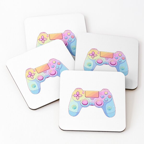 Artikelvorschau, Regenbogen-Pastell-Gamecontroller entworfen und verkauft von anarchangel.