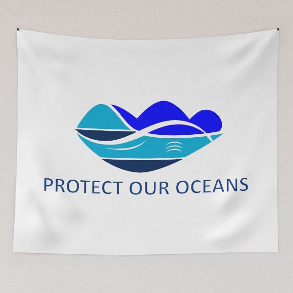 Item preview, Protect Our Oceans for Future Generations designed and sold by huape.