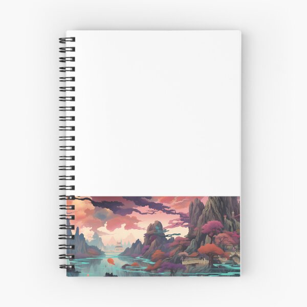 Item preview, Shan Shui - The Beauty of Mountains and Rivers designed and sold by MonoPrintables.