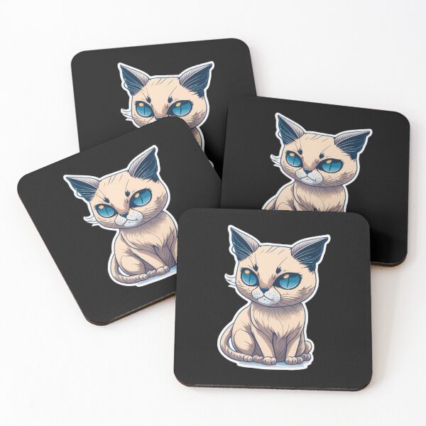 Item preview, Siamese Cat (Sticker and Print Out) designed and sold by Sir Elgin Ortiz.