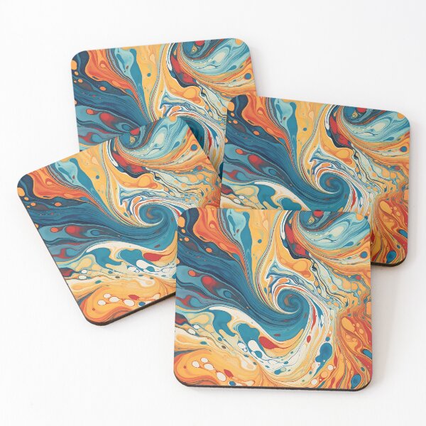 Item preview, Digital Marbling I: Exploring the Beauty of Marbled Art in the Digital World designed and sold by InsaneLEDP.